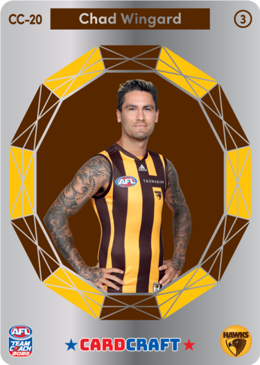 Chad Wingard, Card Craft #3, 2023 Teamcoach AFL