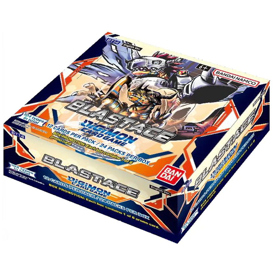 Digimon Card Game Blast Ace BT14 Booster Box
