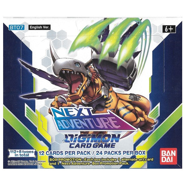 digimon card game: next adventure booster box bt07 Digimon Card Game Series 07 Next Adventure BT07 Booster Box – Ja Ja's  Collectables