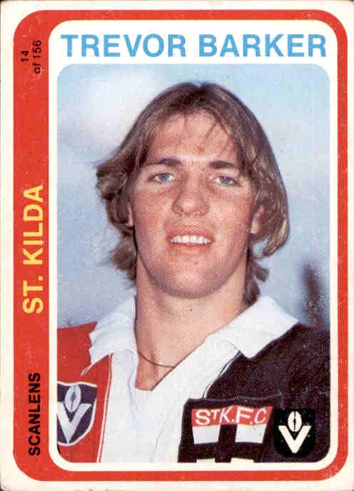 Trevor Barker, 1979 Scanlens VFL
