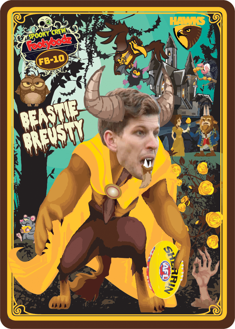 Luke Breust, Footy Bodz Spooky Crew, 2019 Teamcoach AFL