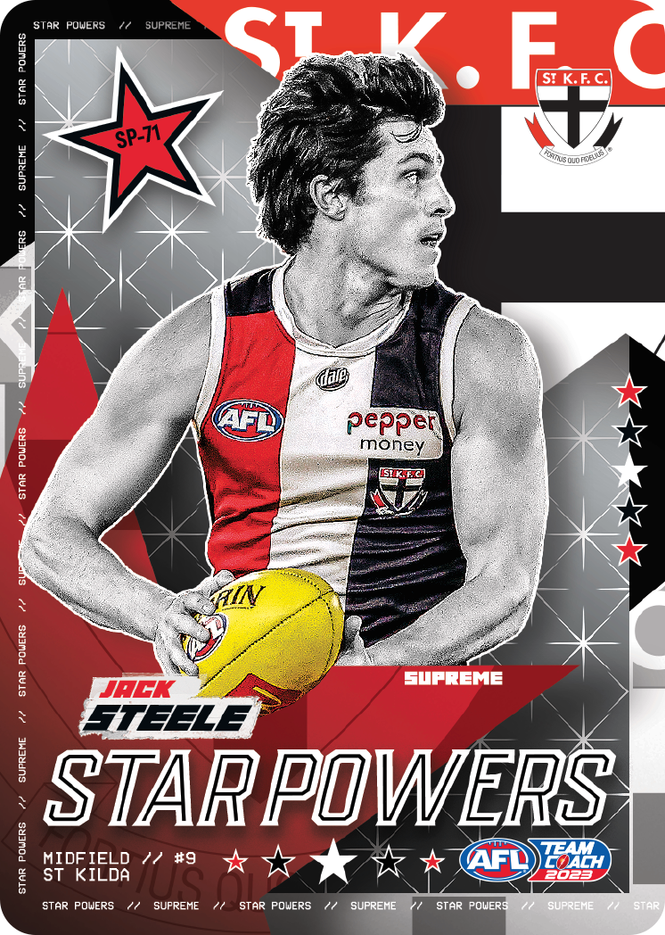 Jack Steele, Star Powers, 2023 Teamcoach AFL