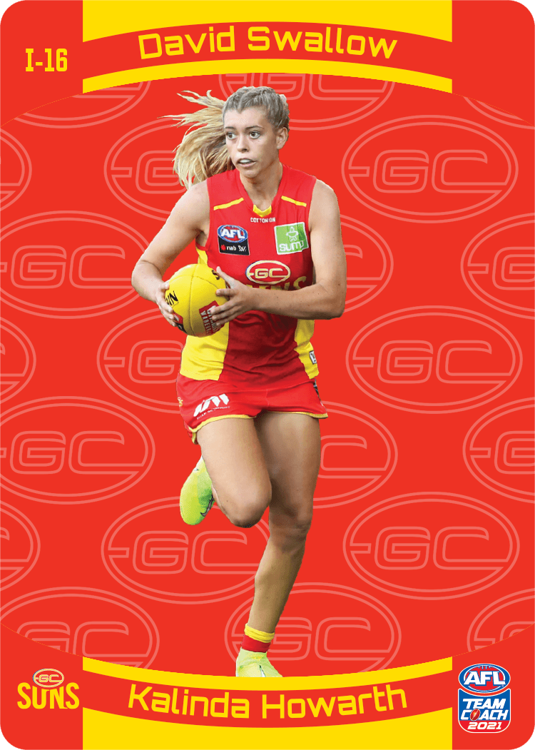 Swallow, Howarth, 3D Icons, 2021 Teamcoach AFL