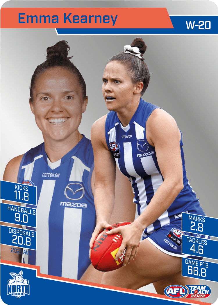 2022 Teamcoach Silver Parallel - Cards 201 to 220 & AFLW - Pick Your Card