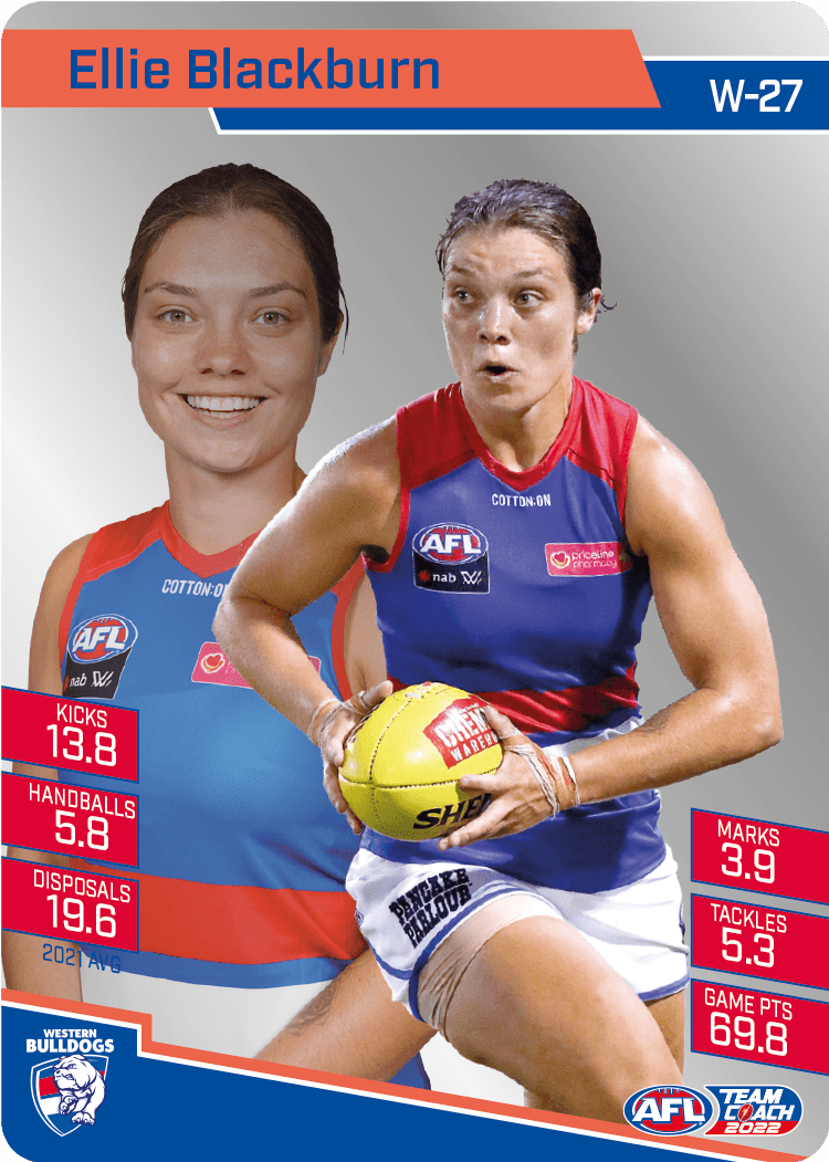 2022 Teamcoach Silver Parallel - Cards 201 to 220 & AFLW - Pick Your Card
