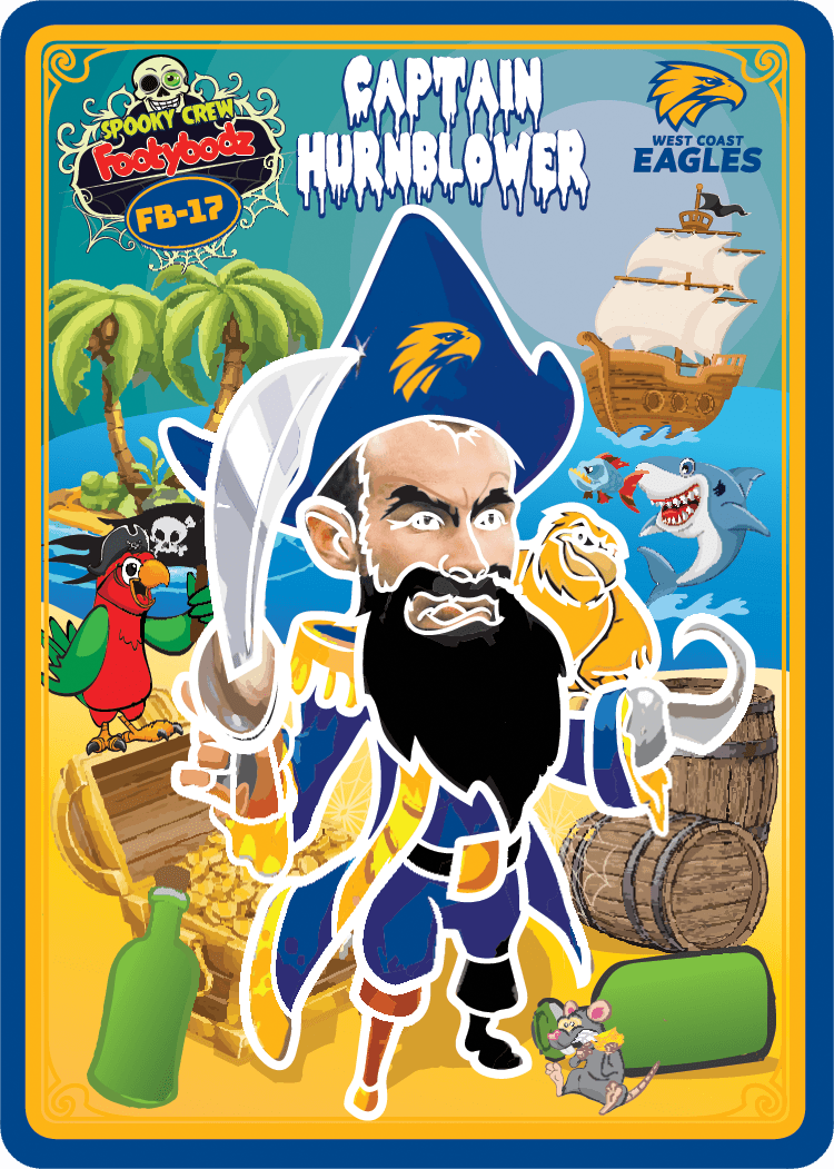 Shannon Hurn, Glow Footy Bodz Spooky Crew, 2019 Teamcoach AFL