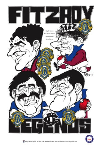 WEG Fitzroy Legends Poster