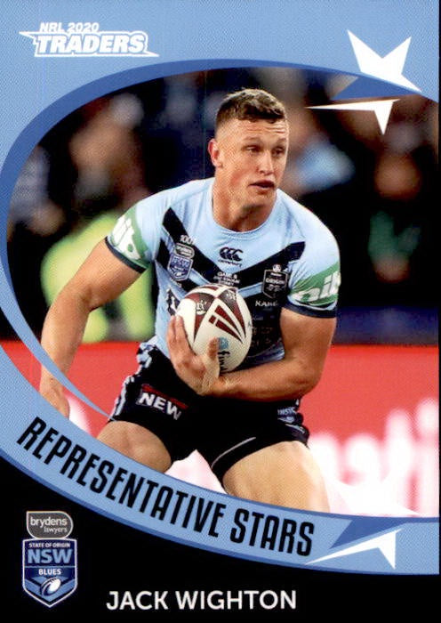 RS27 Jack Wighton, Representative Stars, 2020 TLA Traders NRL