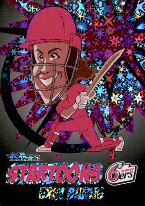 Erin Burns, Black Startoons #9, 2020-21 TLA Cricket Australia and BBL