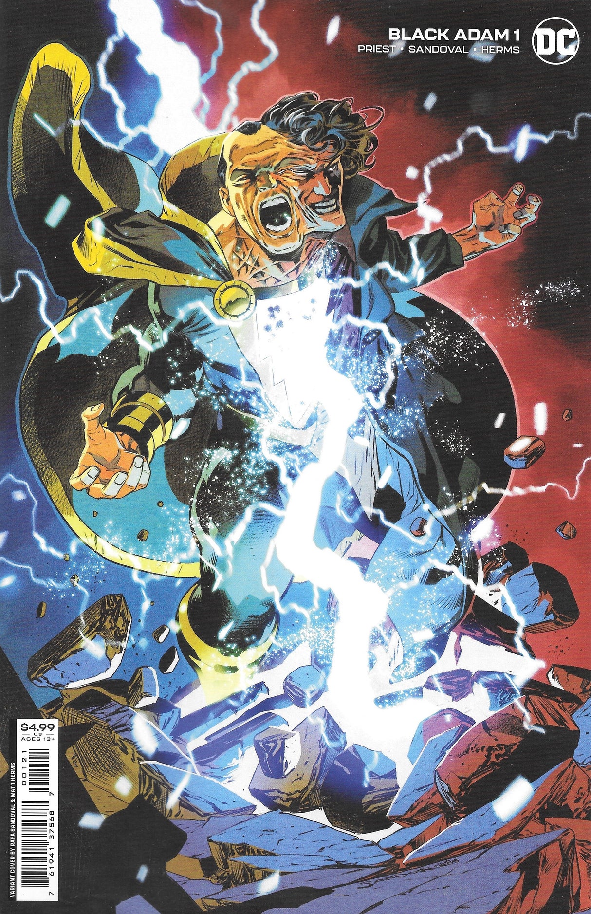 DC Black Adam #1 Sandoval Variant Comic