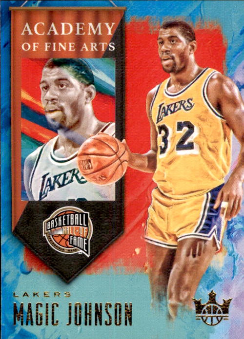 Magic Johnson, Academy of Fine Arts, 2019-20 Panini Court Kings Basketball NBA