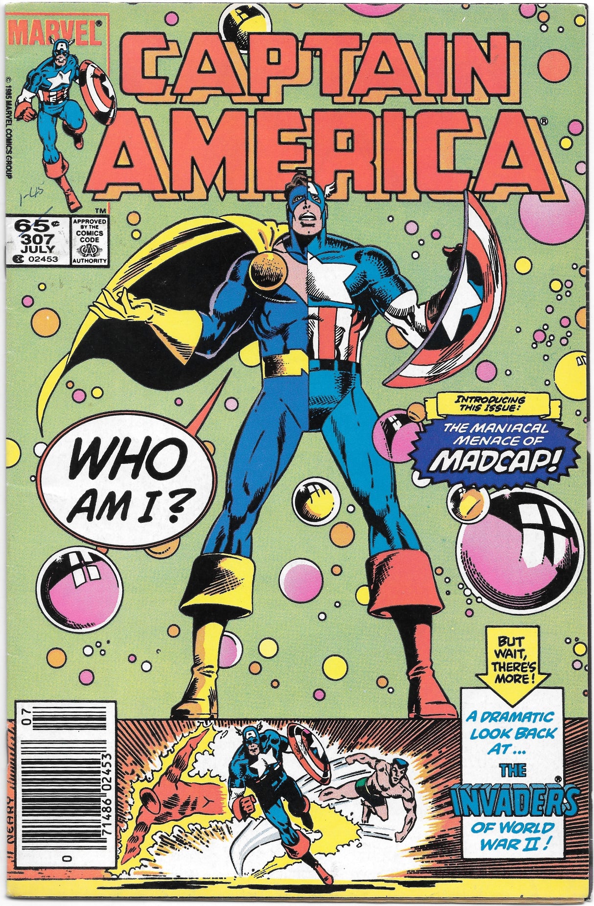 Captain America #307 Comic