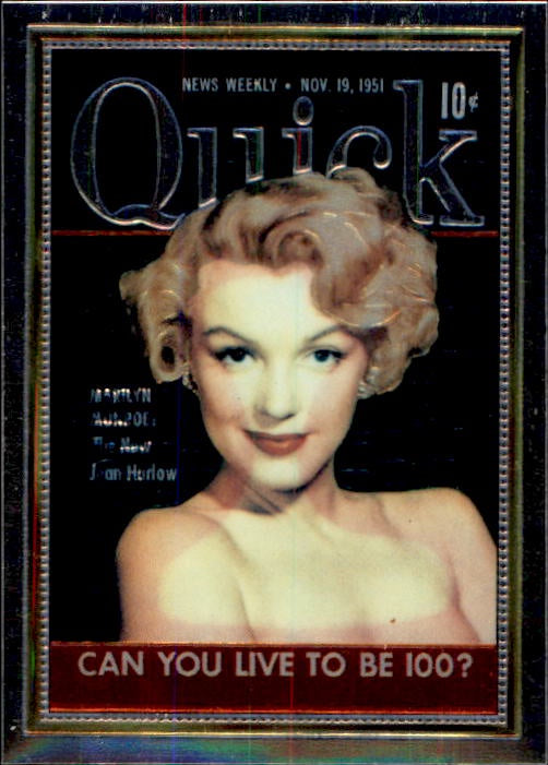 Marilyn Monroe, Cover Girl Chrome 'The Midas Touch', 1994 Sports Time