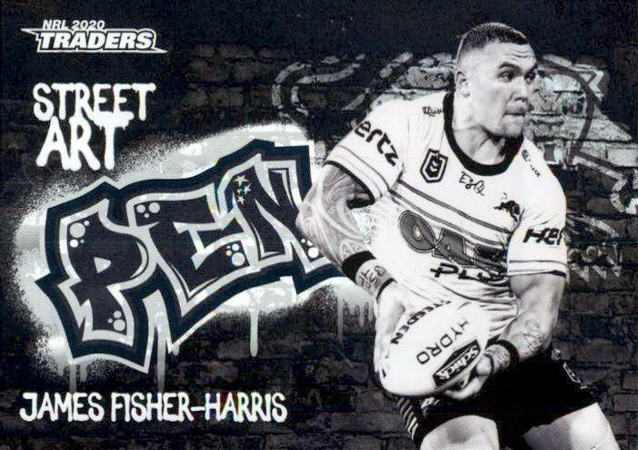 James Fisher-Harris, Black Street Art, 2020 TLA Traders NRL