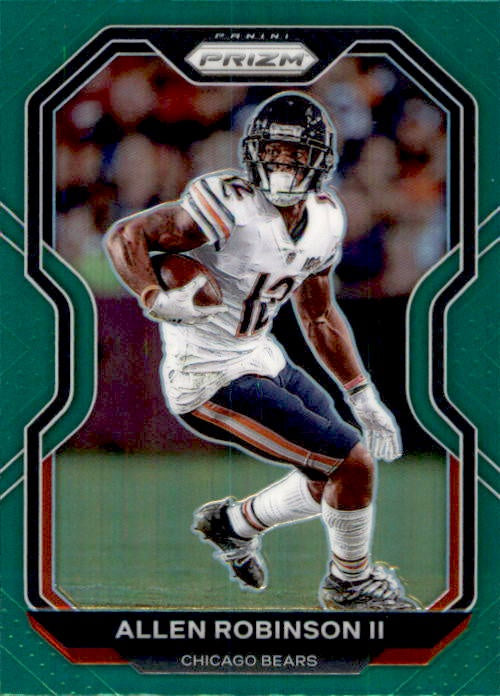 Allen Robinson II, Green Prizm, 2020 Panini Prizm Football NFL