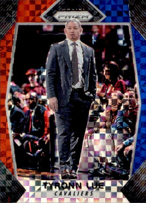 Tyronn Lue, Red Blue Prizm, 2017-18 Panini Prizm Basketball NBA
