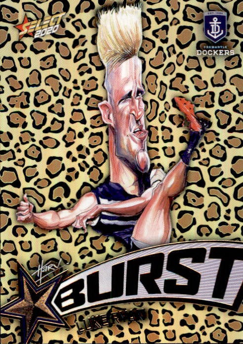 Luke Ryan, Leopard Starburst, 2020 Select AFL Footy Stars