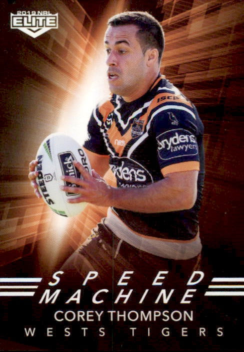Corey Thompson, Speed Machine, 2019 TLA Elite NRL