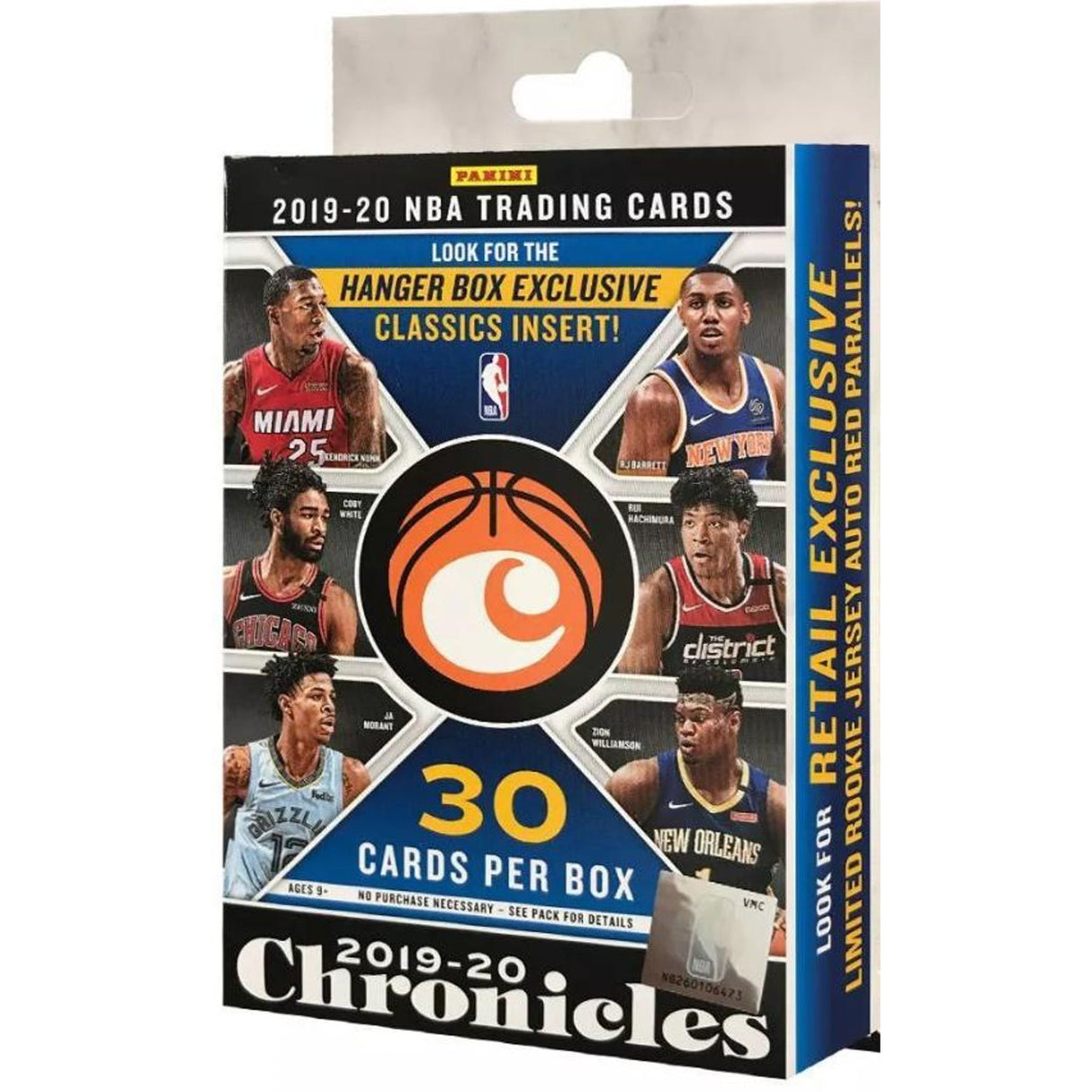 2019-20 Panini Chronicles Basketball Hanger Box