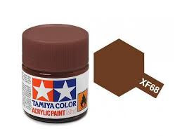 TAMIYA ACRYLIC MINI XF-68 NATO BROWN 10ml