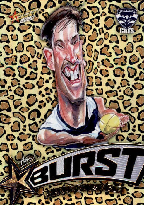 Charlie Constable, Leopard Starburst, 2020 Select AFL Footy Stars