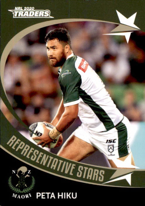 RS50 Peta Hiku, Representative Stars, 2020 TLA Traders NRL