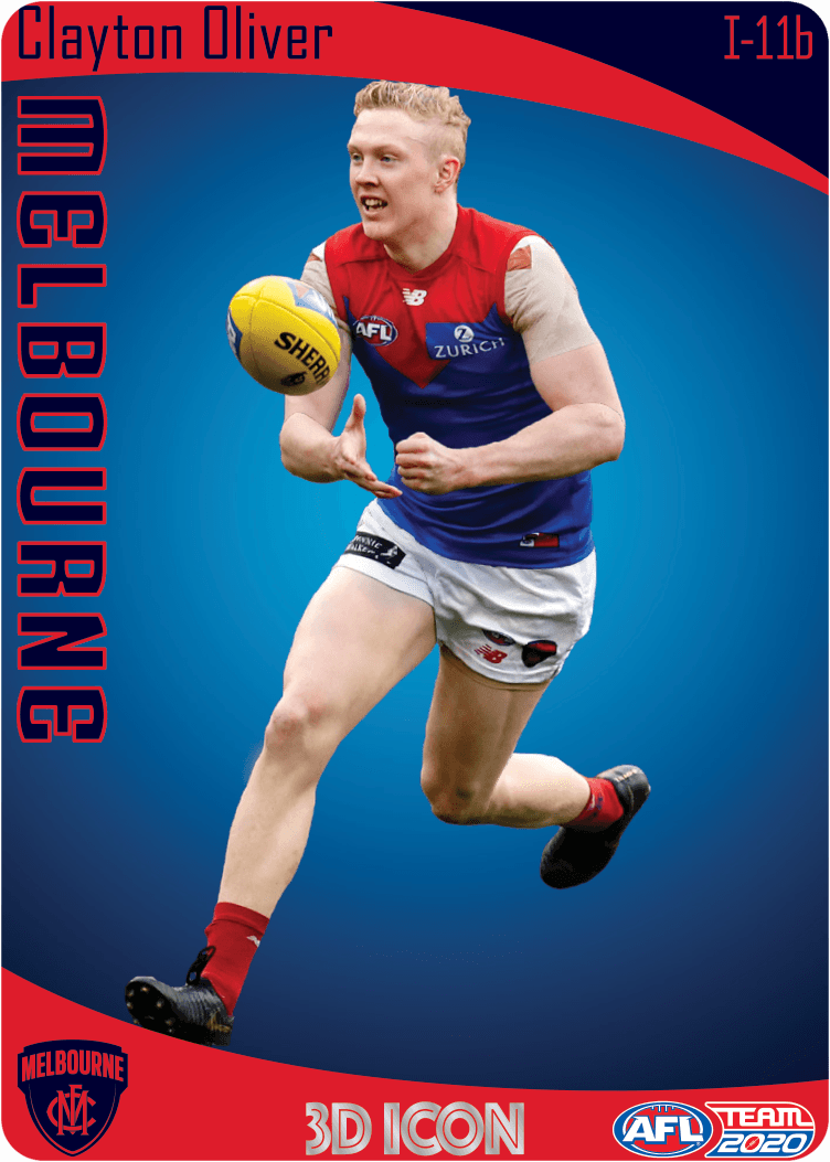 Clayton Oliver, 3D Icon, 2020 Teamcoach AFL