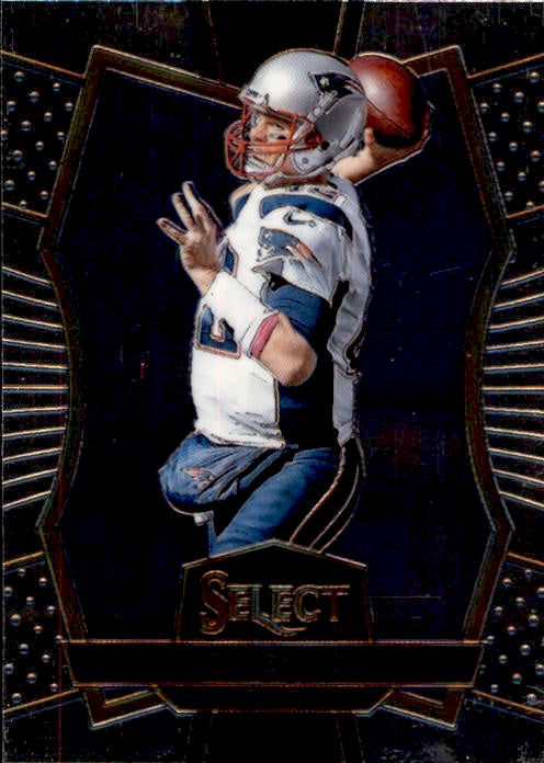 Tom Brady, #110, 2016 Panini Select Football NFL