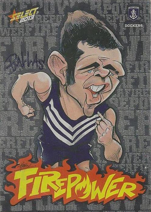 Hayden Ballantyne, Firepower Caricatures, 2013 Select AFL Champions