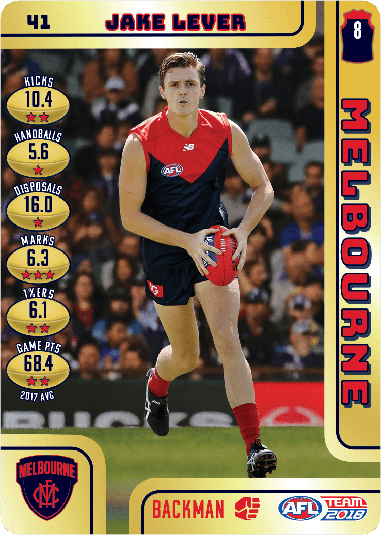 Jake Lever, Gold, 2018 Teamcoach AFL