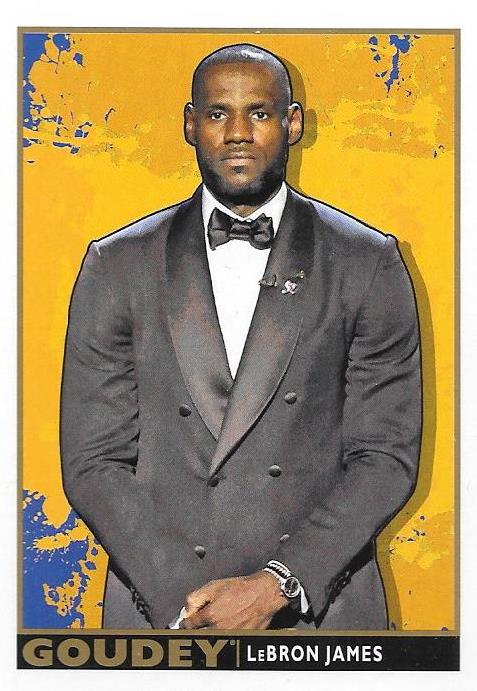 Lebron James, Goudey, 2017 Upper Deck Goodwin Champions