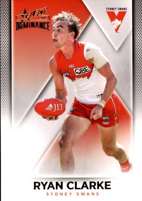 2019 Select AFL Dominance Base Card - 101 to 196 - Pick Your Card