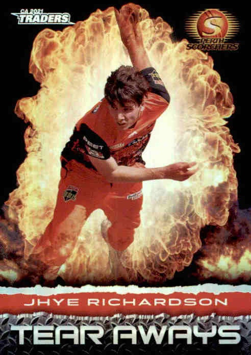 Jhye Richardson, Tear Aways, 2021-22 TLA Traders Cricket Australia & BBL