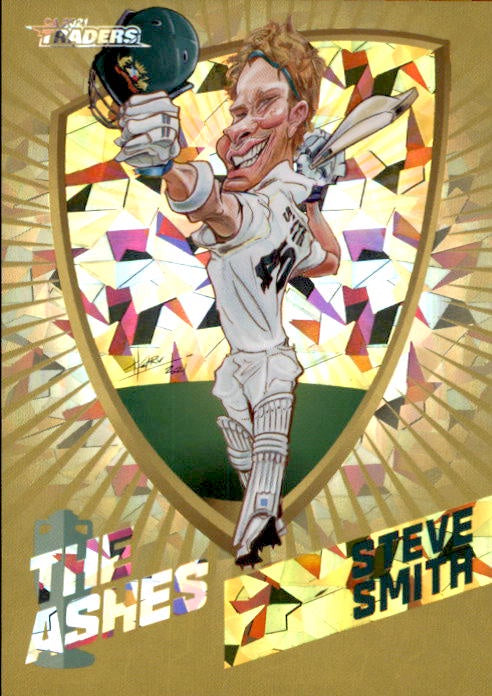 Steve Smith, Gold Ashes Caricatures, 2021-22 TLA Traders Cricket Australia & BBL