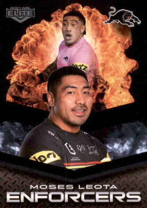 Moses Leota, Enforcers, 2021 TLA Elite NRL Rugby League