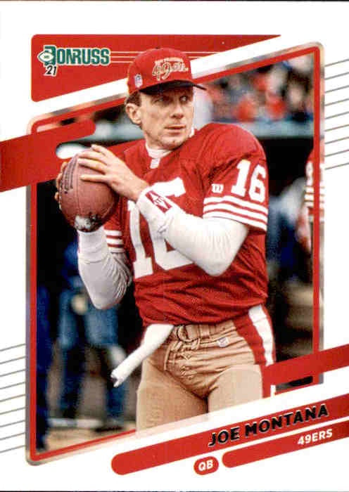 Joe Montana, 2021 Panini Donruss Football NFL