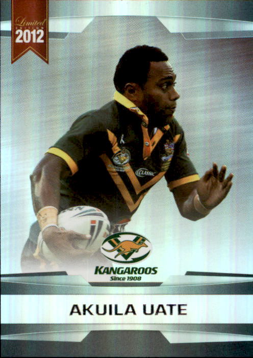 2012 ESP Rugby League Limited Parallel card - 1 to 72 - Pick Your Card