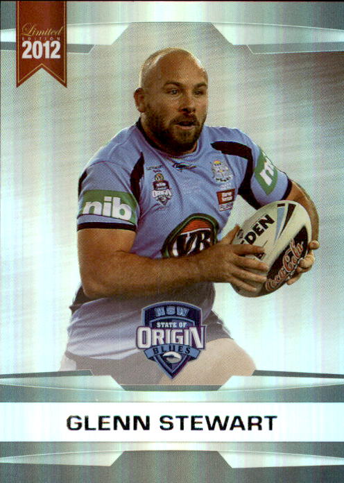 2012 ESP Rugby League Limited Parallel card - 1 to 72 - Pick Your Card