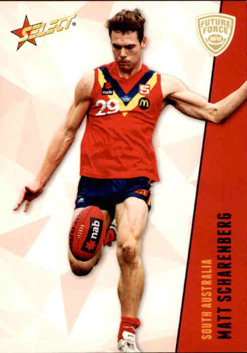 2012 Select AFL Future Force Common Cards - Cards 1 to 86 - Pick Your Card