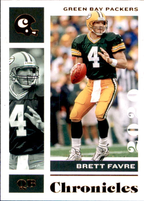 Brett Favre, Bronze, 2020 Panini Chronicles Football NFL
