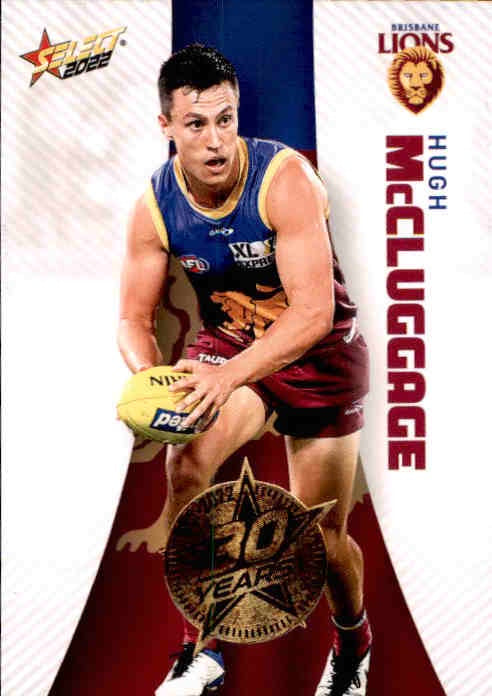 Hugh McCluggage, 30 Years Gold Seal, 2022 Select AFL Footy Stars