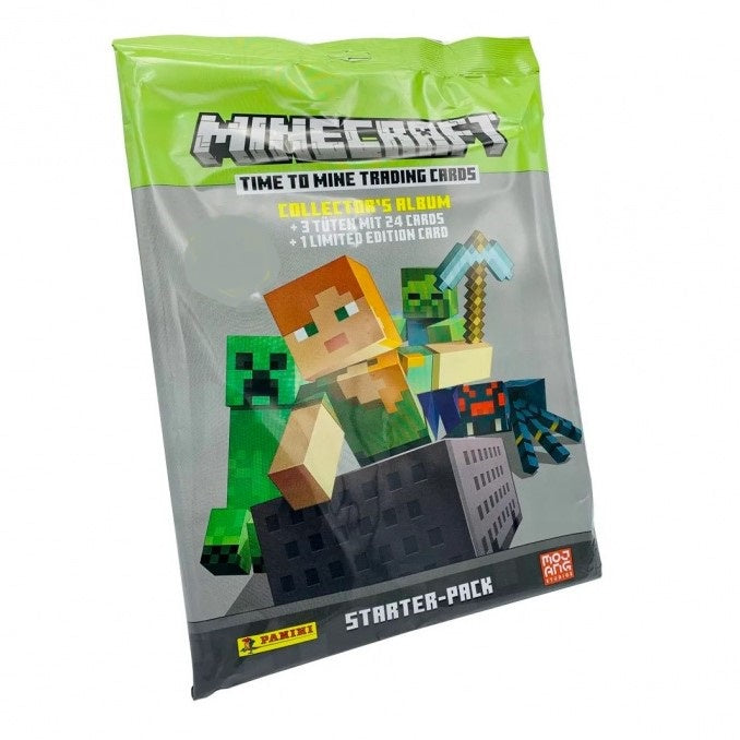 PANINI MINECRAFT TIME To Miniera Trading Carte Mappa No. 67 Scene Card