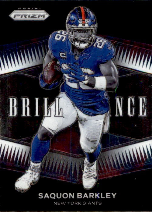 Saquon Barkley, Brilliance, 2021 Panini Prizm Football NFL