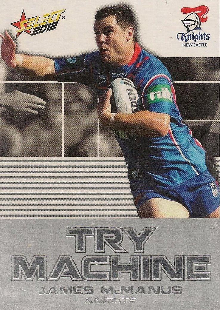 James McManus, Try Machine, 2012 Select NRL Champions