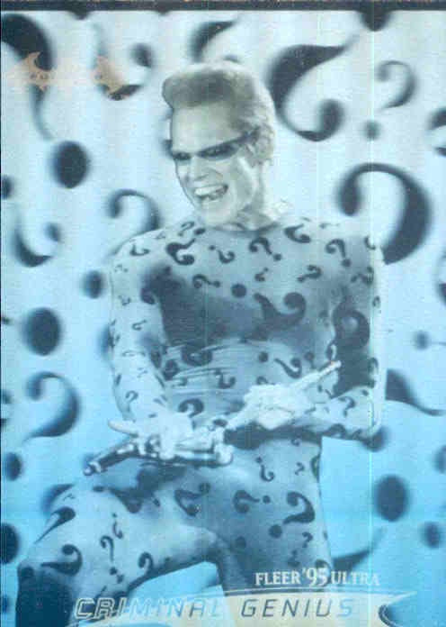 Criminal Genius, #21, Hologram, 1995 Flear Ultra Batman Forever