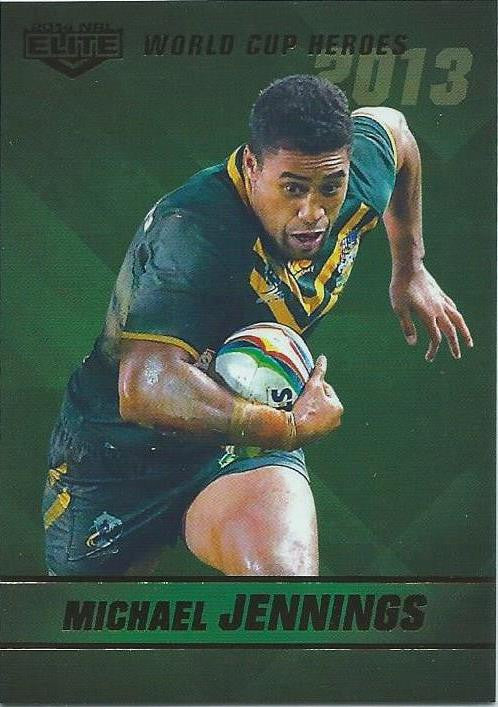 World Cup Heroes, 2014 ESP Elite NRL - 1 to 24 - Pick Your Card