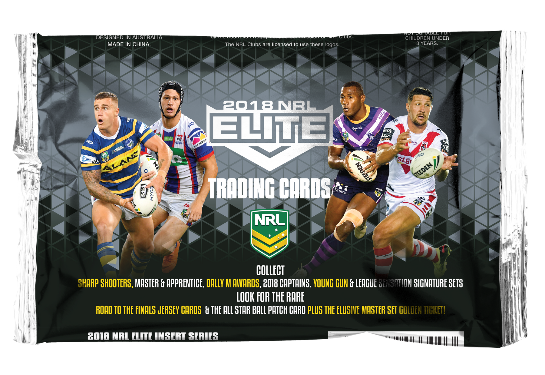 2018 esp TLA Elite Rugby League Trading Cards