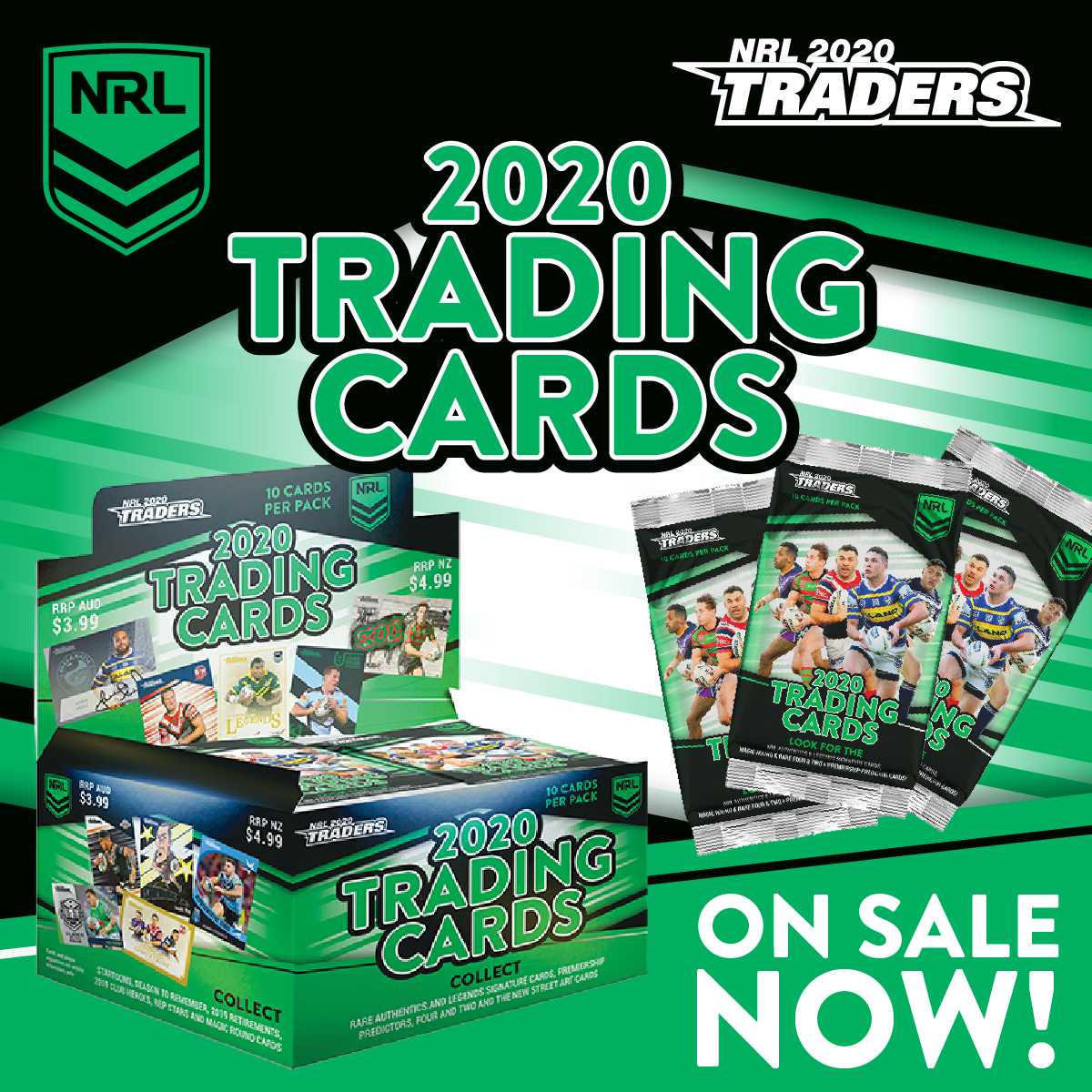2020 TLA Traders NRL Rugby League Trading Cards