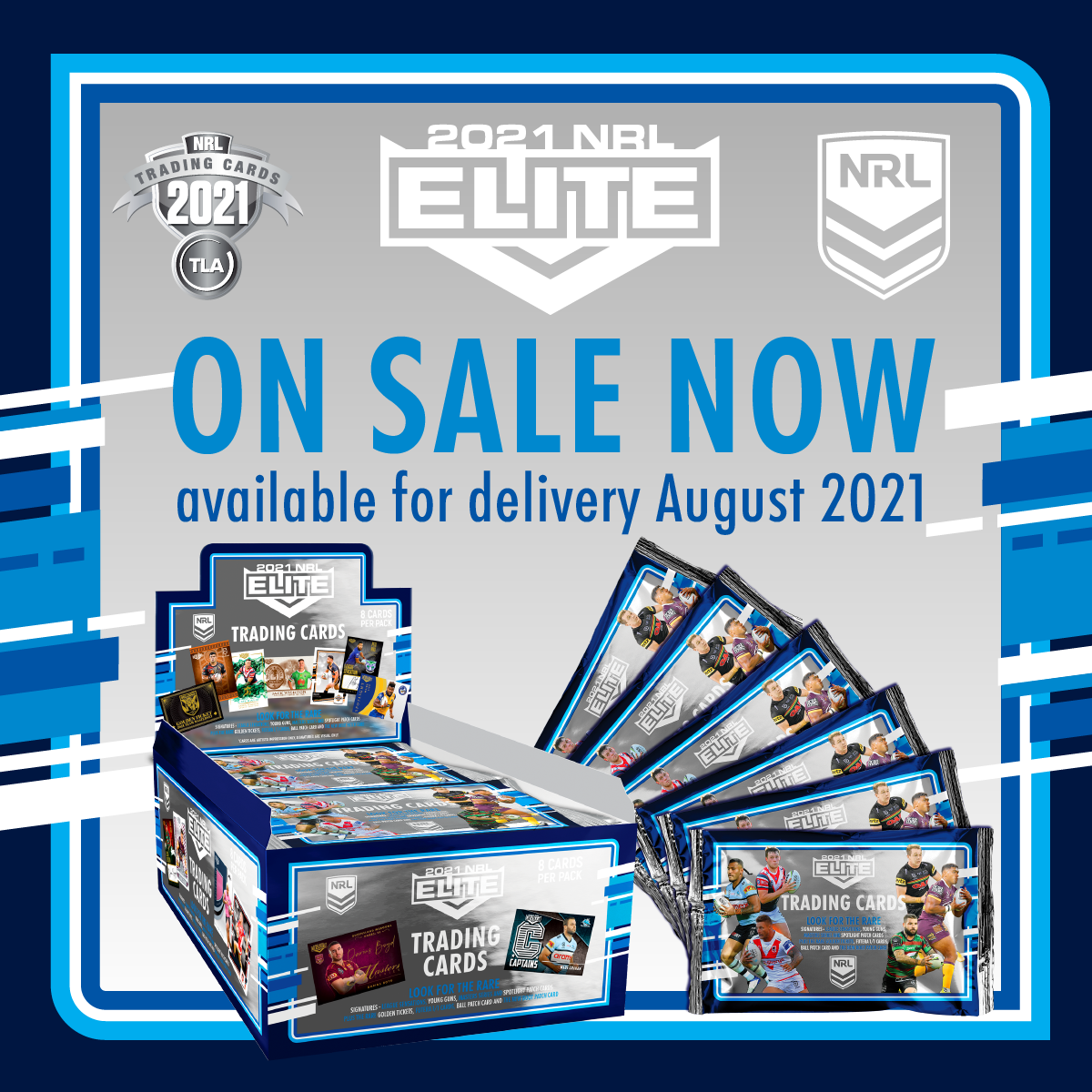2021 TLA Elite Rugby League Trading Cards