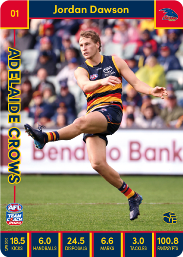 2023 Teamcoach AFL Common Cards -  Cards 1 to 100 - Pick Your Card